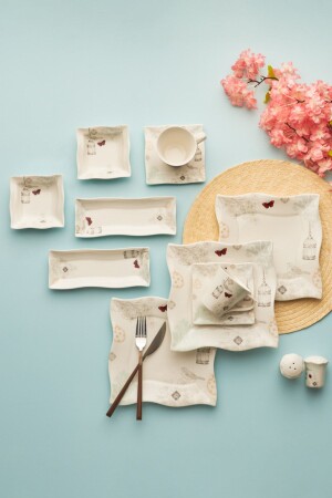 (مينز شارلوت) 32 قطعة وجبة إفطارية لـ 6 أشخاص - Karaca