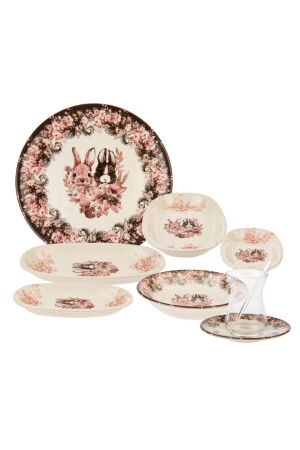 (منيز-باني) ، 32 قطعة من الفطور، ستة أشخاص، 600. 15.01.1716 - Emsan