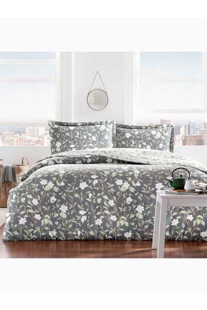 مقعد من القطن الساتين المغطاة مع طقم ميليا الراية مزدوجة 3254-173 - Taç