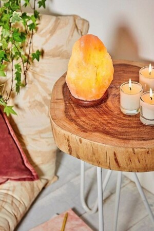 مصباح الملح الطبيعي من الهيمالايا 3-4 كجم - Iste Gelsin