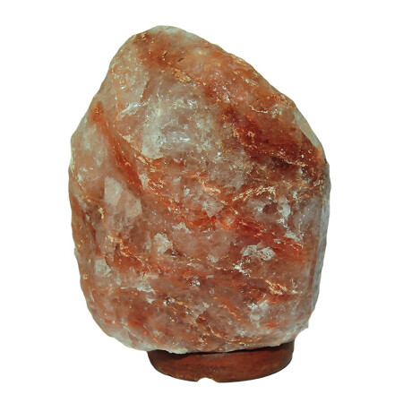 مصباح الملح الطبيعي من جبال الهيمالايا مع مصباح بلكت الوردي 3-4 كجم - Lokmanavm