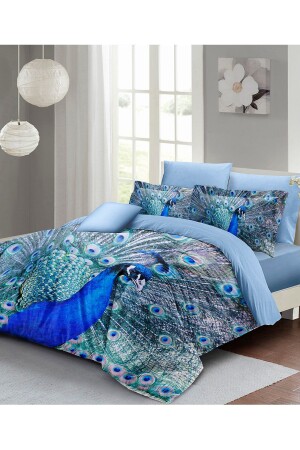 مجموعة من المنسوجات المزدوجة من القطن الساتين باؤو موونو هوم34085 - Monohome