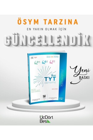 345 Tyt Matematik 10 Lu Deneme - Üç Dört Beş Yayıncılık