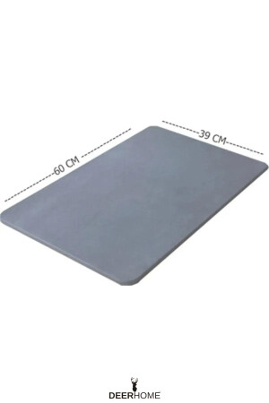 3,5 mm 40 x 60 ovale, super wasserabsorbierende Badematte, Kieselalgen-Waschmatte, Banpas UA0166 - 4