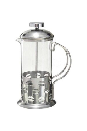 350 Ml. French Press Bitki Çayı Demleme Bardağı Kupa 770113 - 1