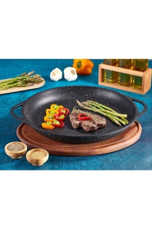 علبة من غرانيت من الدرع 36 سم من الدرع المعدنية الحمراء وعلبة من الخبز السطح لافوني AltunHomeلافوني - Genel Markalar