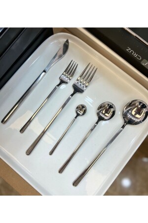MNZ-36 قطعة نبيل 18/10 فولك فوكس لوك سكين مجموعة PINKMORE-ONEDEKOR - Onedekor