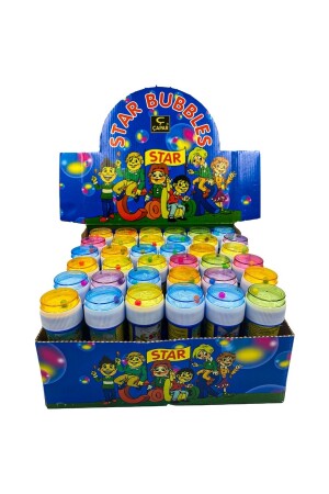 36 Stück sterngeblasene Schaumstoffblasen, niedliche Charaktere, Spielzeug, Schaumballonblasen, 36 Stück gzlyzstar36 Stück - 3