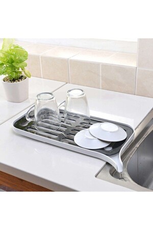 سلة الأطباق من سطح المكتب مع صمام 37 × 19 سم - Techno Phone