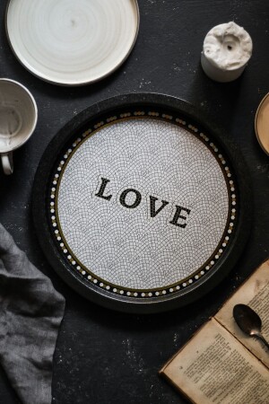 صناديق معدنية مستديرة ذات نمط موسيقي - صناديق الشاي - صناديق العرض 37 سم TYC00435961762 - Evle