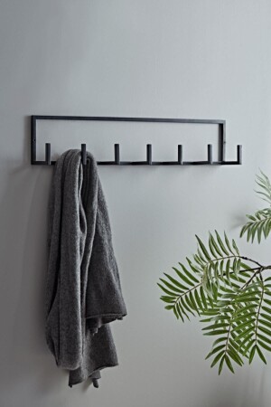 مُعلقة الحديد الديكورية من الجدار - مُعلقة المعادن - ملابس مُعلقة 3artmtl224 - 3art Metal