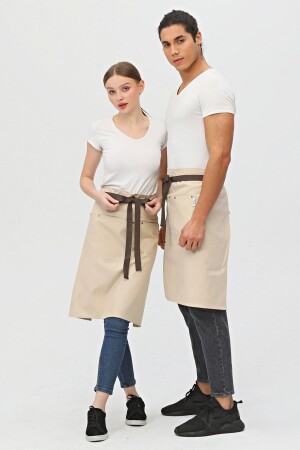 النادل، باريستا، مقهى، بارندر، زهرة، مطبخات المطبخ، مقاومة للبقع، الرجال، النساء، نصف طويل المقابلة 3ceplyauz - Monki Haus