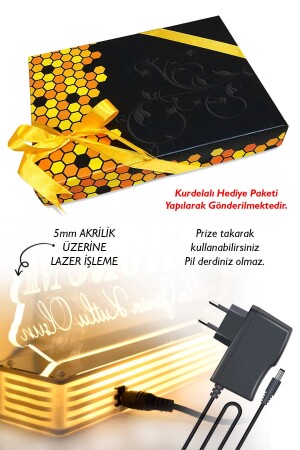 3D aussehende LED-Lampe mit Galata-Turm Visual GALATA2123 - 4