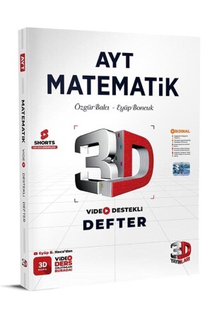 3D-Ayt-Mathematik-Notizbuch mit Videounterstützung - 2