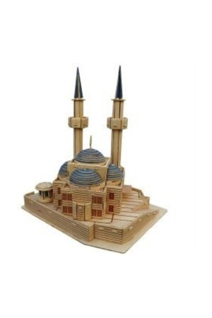 3d Büyük Boy Ahşap Cami Maketi Puzzle Ayasofya Camisi - 2