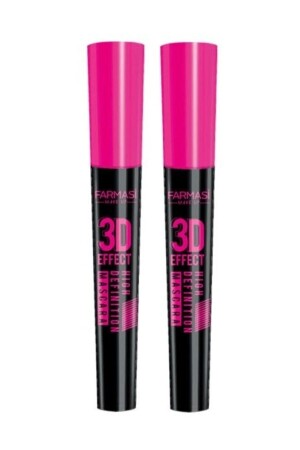 3D-Effekt-Mascara 10 ml 2 Stück - 2