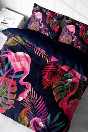 مجموعة من القماش الطبيعي المزدوج 3D الرقمي فلامينغو I monohome8836HF - Monohome