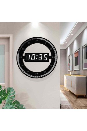 3D Led Digital Electronic Modern Wall And Table Clock Date Degree STSAAT3D - 5