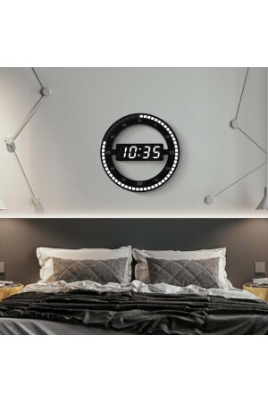 3D Led Digital Electronic Modern Wall And Table Clock Date Degree STSAAT3D - 7