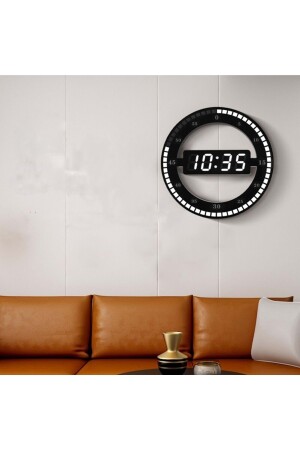 3D Led Digital Electronic Modern Wall And Table Clock Date Degree STSAAT3D - 10