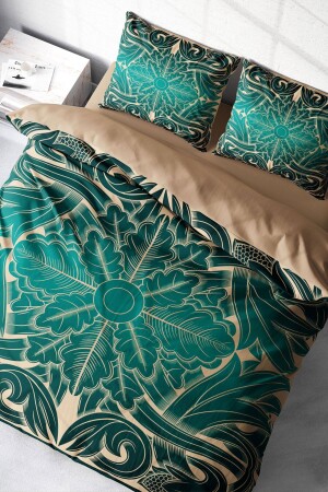 مجموعة من الغطاء من القطن الطبيعي المزدوج 3D الرقمية العثمانية الأغراض الثالثة - Monohome