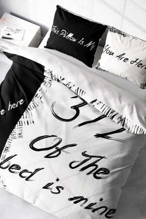 مـنـز - غطاء مـنـز مزدوج مـنـزق مـنـزق مـنـزق سـاتين 3D تصميم خاص سريري ( - PerlaSera