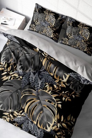 مجموعة غطاء من القطن المنسوجة بشكل وثيق الصاتين 3D ورقة تصميم خاصة (بدون ورق) PERLASERA29821 - PerlaSera