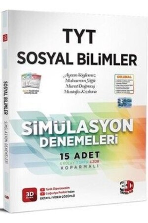 3d Tyt Simülasyon Sosyal Bilimler Denemeleri - 3D Yayınları