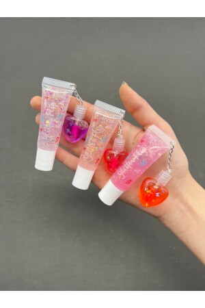 3er-Pack Lipgloss Mini Heart Lipgloss B-Serie - 1