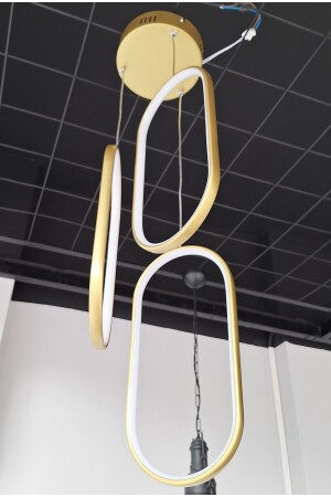 3'lü Sarkıt Gold Gövde, 3 Renk Işık Rengi Modern Led Aydınlatma TYC3R2SE6N168942660941517 - 4