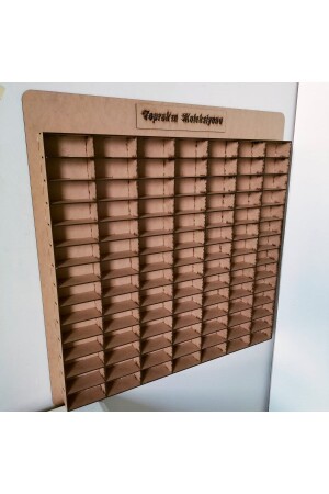 3mm من الخشب من المنتج Mdf Hot Wheels غرف الأطفال لعبة سيارة الجدار رف 100 مركبة - Leylaser