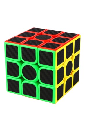 3X3X3 PROFESSIONAL SPEED CUBE CARBON FIBER - CARBON FIBER PROFESSIONAL RUBIC INTELLIGENCE PATIENCE CUBE - 4