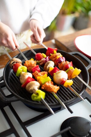 مجموعة من 4 قطعات ثلاثية من الفولاذ المقاوم للصدأ - ريفيكا بيرغول 101458 - Genel Markalar