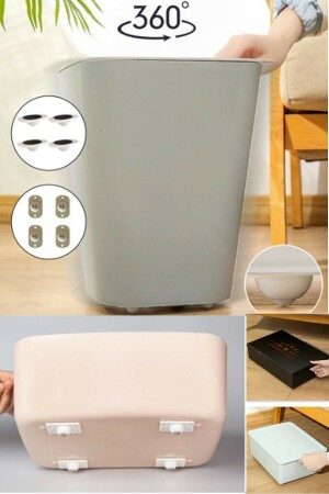 مجموعة من المواد المزلقة من 4 360 درجة عجلة تحريك عالمية - Kitchen Beauty