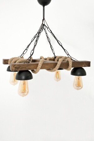 منز الخشب الشنادل الديكورية الحبل الطبيعي الشنادل غرفة المعيشة بالكون كافي فندق كاميليا 4-قطع الشنادل 38384koyR - megüsa