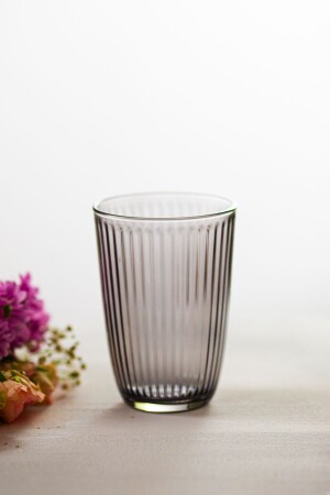 مجموعة من 4 كؤوس مشروبات مشوية مدخنة 395 سي سي - Rakle