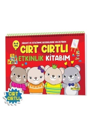 4-6 Yaş Cırt Cırtlı Etkinlik Kitabım - 2