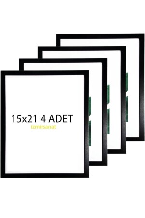 4 Adet 15x21 Fotoğraf Çerçevesi Ayaklı Model Yatay Dikey Kullanıma Uygun - 1