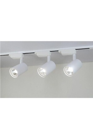 4 Adet Beyaz Kasa Günışığı 30 Watt Ray Spot 1 Metre Beyaz Ray Dahil PŞĞ09 - 5