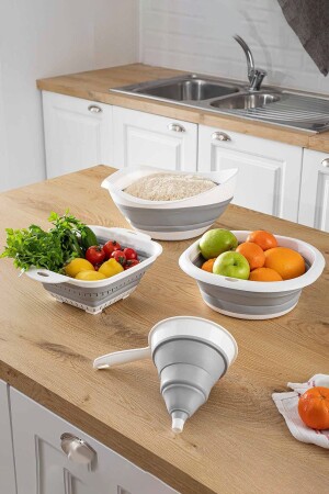 مجموعة مطبخ مقعدة من 4 - المقبض، السلة، المصفوف الكامل، المصفوفة للوعاء BERY220 - Turnberry