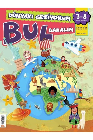 (منز) -سوف أسافر حول العالم دعونا نرى العدد 4 - Turkuvaz Dergi