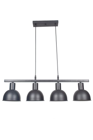 ميني زايت - أروع التصميم الخاص مطعم مطبخ مطبخ طاولة الطعام فوق المعدة صف أسود لون 4 قطع شمعة DNSY27 - Fer Avize