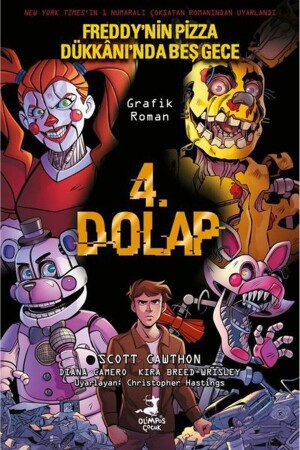 4. Dolap- Freddy'nin Pizza Dükkanı'nda Beş Gece 3. Kitap (RENKLİ ÇİZGİ ROMAN) - 1