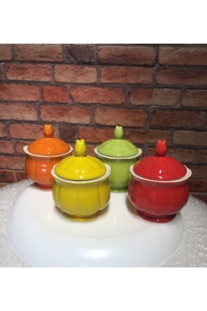 من نوع 4 من نوعية من الفخامة البورسلين ملونة وعلبة العطور - Genel Markalar