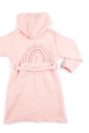 4 Kat Müslin Bornoz - Policolor Serisi - Bow - Tuğba Kuğu