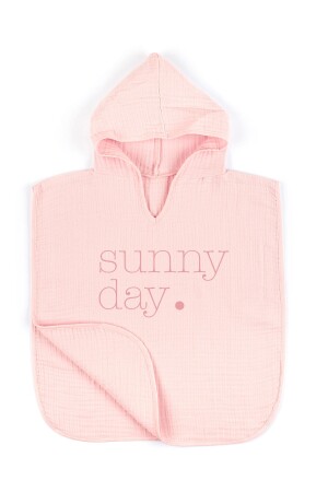 4 Kat Müslin Kapüşonlu Panço - Policolor Serisi - Dot - Tuğba Kuğu