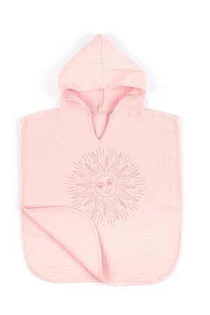 4 Kat Müslin Kapüşonlu Panço - Policolor Serisi - Sun - Tuğba Kuğu