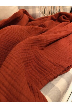 MNZ-4 طبقة غطاء السرير المسلين، 220*250 King Size، 100% Cotton Sefa2210 - Sefaoğlu tekstil