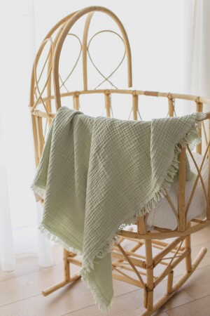 MNZ-4 طبقة موسلين غطاء الأطفال 110x110 سم 419017026 - Babywom