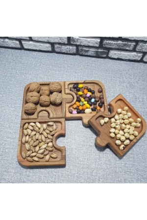 كأس خفيفة من الخشب من النحل من الخشب من 4 قطعات كأس خفيفة - الإفطار والخدمة - لوحة العرض Kwancs001 - kozawoodart